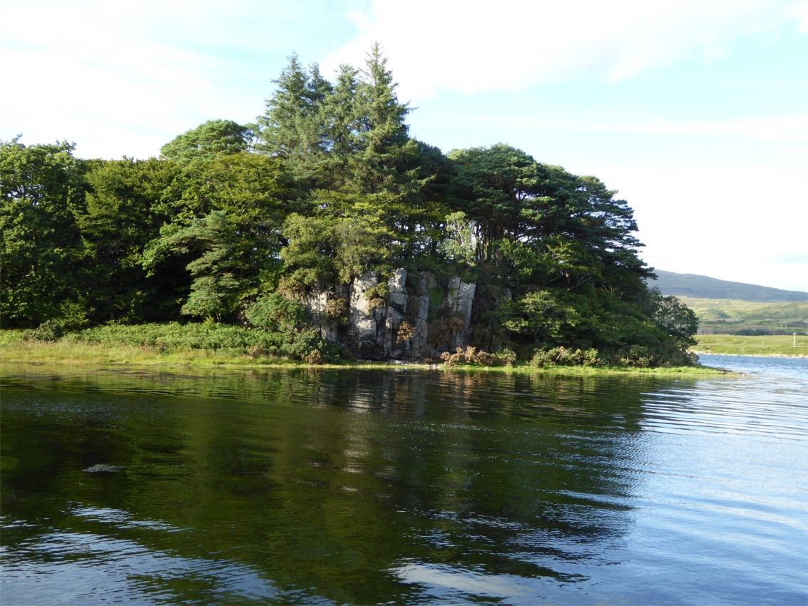 Eastern part of island of Wolf Island